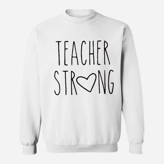 Women Teacher Funny Elemeno Abc Letter Inspirational S Sweatshirt | Crazezy