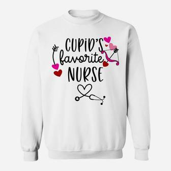 Womens Cute Funny Valentines Day Gift For Nurse Practitioner Friend Sweatshirt | Crazezy CA