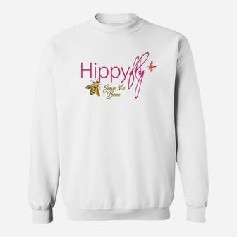 Womens Hippyfly Save The Bees Tee Womens Sweatshirt - Thegiftio UK