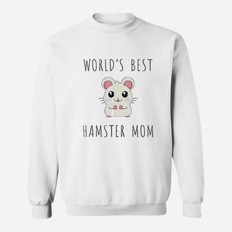 Worlds Best Hamster Mom Sweatshirt | Crazezy DE
