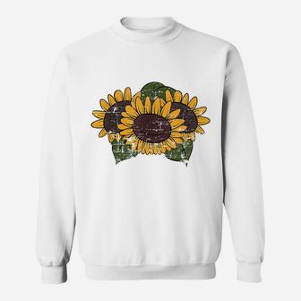 Yellow Flower Blossom Nature Hippie Beautiful Sunflower Sweatshirt | Crazezy