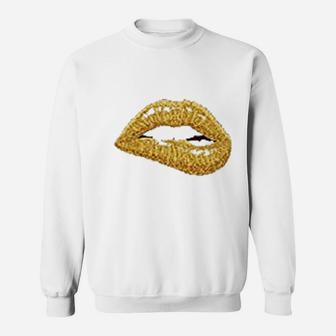 Yellow Lips Sweatshirt - Thegiftio UK