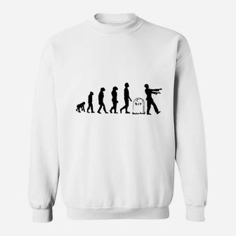 Zombie Evolution Sweatshirt | Crazezy