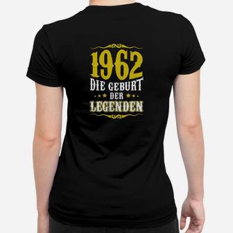1962 Geburtsjahr Legenden Deutsche Deutschland Frauen T-Shirt - Seseable