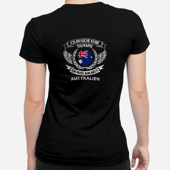 Exklusives Australien Therapie Retro T- Frauen T-Shirt - Seseable