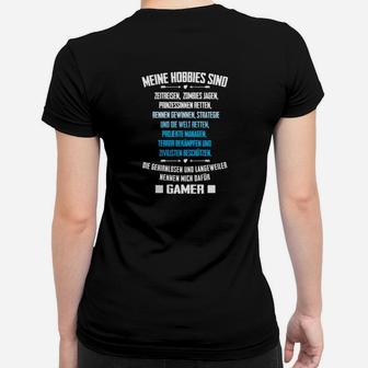 Gamer  Gamer Hobbies Jacke Frauen T-Shirt - Seseable