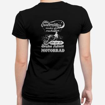 Motorrad Großmütter Frauen Tshirt, Spruch für Biker Omas - Seseable