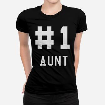 1 Aunt My Favorite People Call Me Aunt Varsity Classic Gift Women T-shirt | Crazezy