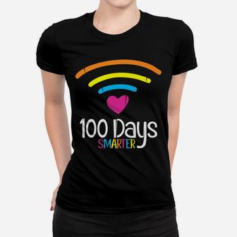 100 Days Smarter - Funny Distance Learning 100 Days Women T-shirt | Crazezy CA