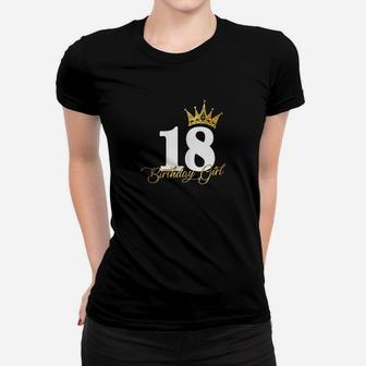 18Th Birthday Funny 18 Years Old Gift For Girls Women T-shirt | Crazezy DE