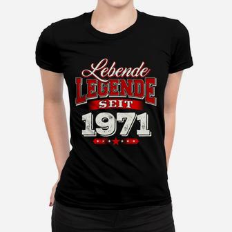 1971 Geburtsjahr Geburtstag Geburt Geboren Frauen T-Shirt - Seseable