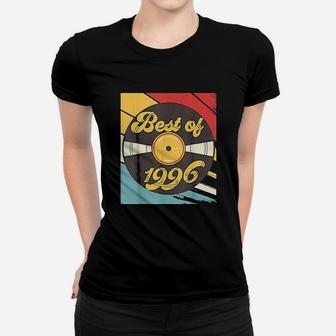 25Th Birthday Record Vintage 1996 Women T-shirt | Crazezy UK