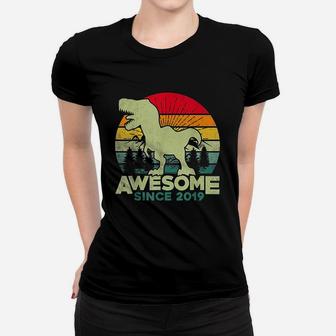 2Nd Birthday Dinosaur Women T-shirt | Crazezy DE