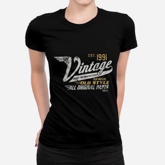 30Th Birthday Vintage 1991 Racing Women T-shirt | Crazezy DE