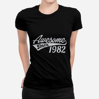 39Th Birthday Awesome Since 1982 Women T-shirt | Crazezy DE