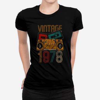 41St Birthday Gifts - Years Old Vintage 1978 Women T-shirt | Crazezy