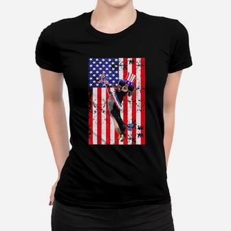 4Th Of July Patriotic Dachshund Dog Owner Women T-shirt - Monsterry