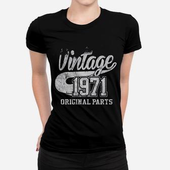 50Th Birthday Vintage 1971 Women T-shirt | Crazezy DE