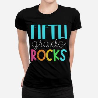 5Th Teacher Team - Fifth Grade Rocks Women T-shirt | Crazezy AU