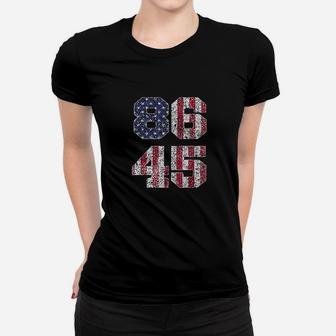 8645 Vintage Retro Style 86 45 American Flag Women T-shirt | Crazezy DE