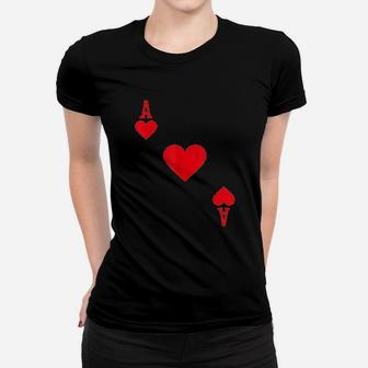 Ace Of Hearts Women T-shirt | Crazezy