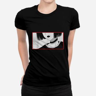 Aesthetic Goth Girl Soft Grunge Aesthetic Gothic Women T-shirt | Crazezy
