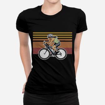 All Women Are Created Equal But The Best Can Still Ride Bicycles In Their Seventies Vintage Women T-shirt - Monsterry