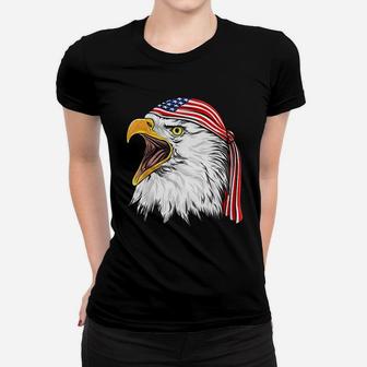 American Bald Eagle Women T-shirt | Crazezy