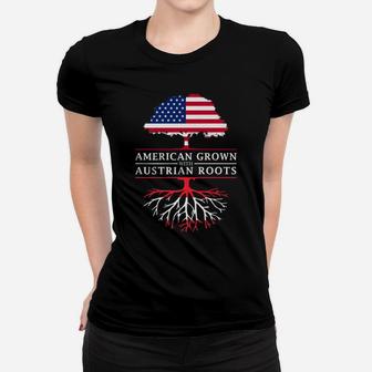 American Grown With Austrian Roots - Austria Women T-shirt | Crazezy DE