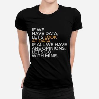 Analytics Data Science Women T-shirt | Crazezy AU