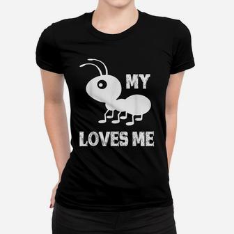 Ant T Shirt_My Aunt Loves Me Family Gifts For Nephew & Niece Women T-shirt | Crazezy CA