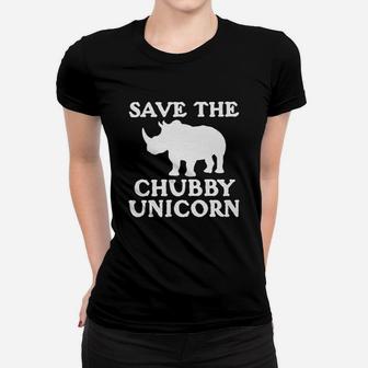 Antfeagor Save The Chubby Unicorn Women T-shirt | Crazezy