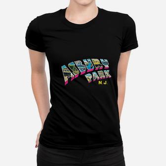 Asbury Park Nj Retro New Jersey Souvenir Women T-shirt - Thegiftio UK