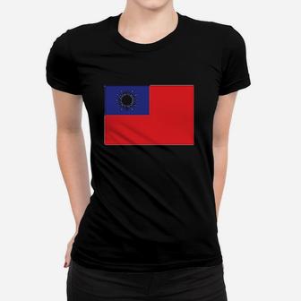 Asian And Middle Eastern National Pride Country Flags Basic Women T-shirt | Crazezy CA