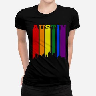 Austin Texas Lgbtq Gay Lesbian Pride Women T-shirt - Monsterry AU
