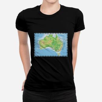 Australia Map January Cool Gifts Funny Gifts Ideas Women T-shirt - Seseable