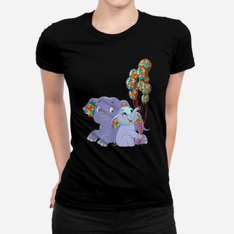 Autism Awareness Cute Autism Elephant Women T-shirt - Monsterry DE