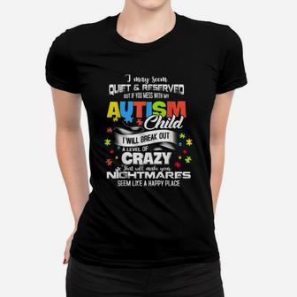 Autism Mom Shirt Gifts Autism Awareness Puzzle Pieces Women T-shirt | Crazezy