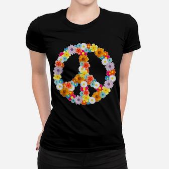 Awesome Flower Power I Peace Sign I Hippie I Awesome Peace Women T-shirt | Crazezy