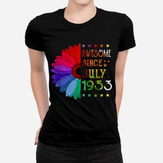 Awesome Since July 1953 68Th Birthday Gifts 68 Years Old Women T-shirt | Crazezy AU