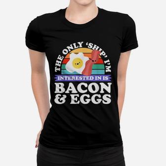 Bacon And Eggs Women T-shirt - Monsterry