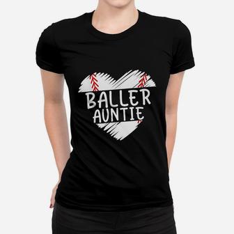 Baller Auntie Mothers Day Women T-shirt | Crazezy UK