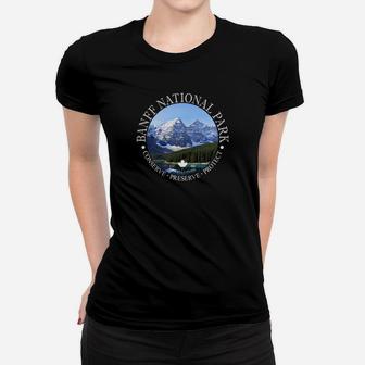 Banff National Park Conservation Sweatshirt Women T-shirt | Crazezy AU