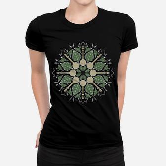 Banjo Mandala Bluegrass, Mindfulness & Nature Graphic Women T-shirt | Crazezy