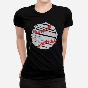 Baseball Baseball Mom Women T-shirt | Crazezy