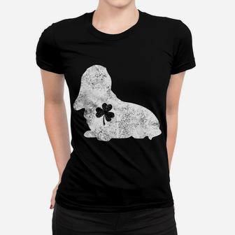Basset Hound Shamrock Dog Lover St Patrick Day Gifts Women T-shirt | Crazezy