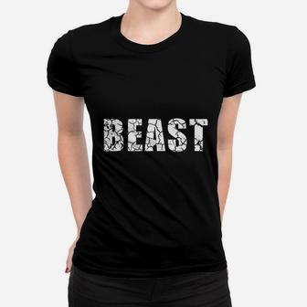 Beast Workout Gym Women T-shirt | Crazezy AU