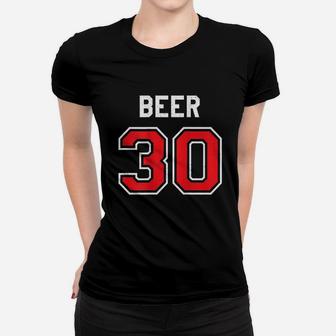 Beer 30 Athlete Uniform Women T-shirt | Crazezy AU