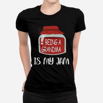 Being A Grandma Is My Jam Women T-shirt - Monsterry