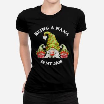 Being A Nana Is My Jam Cute Strawberry Gnome Mothers Day Women T-shirt | Crazezy AU